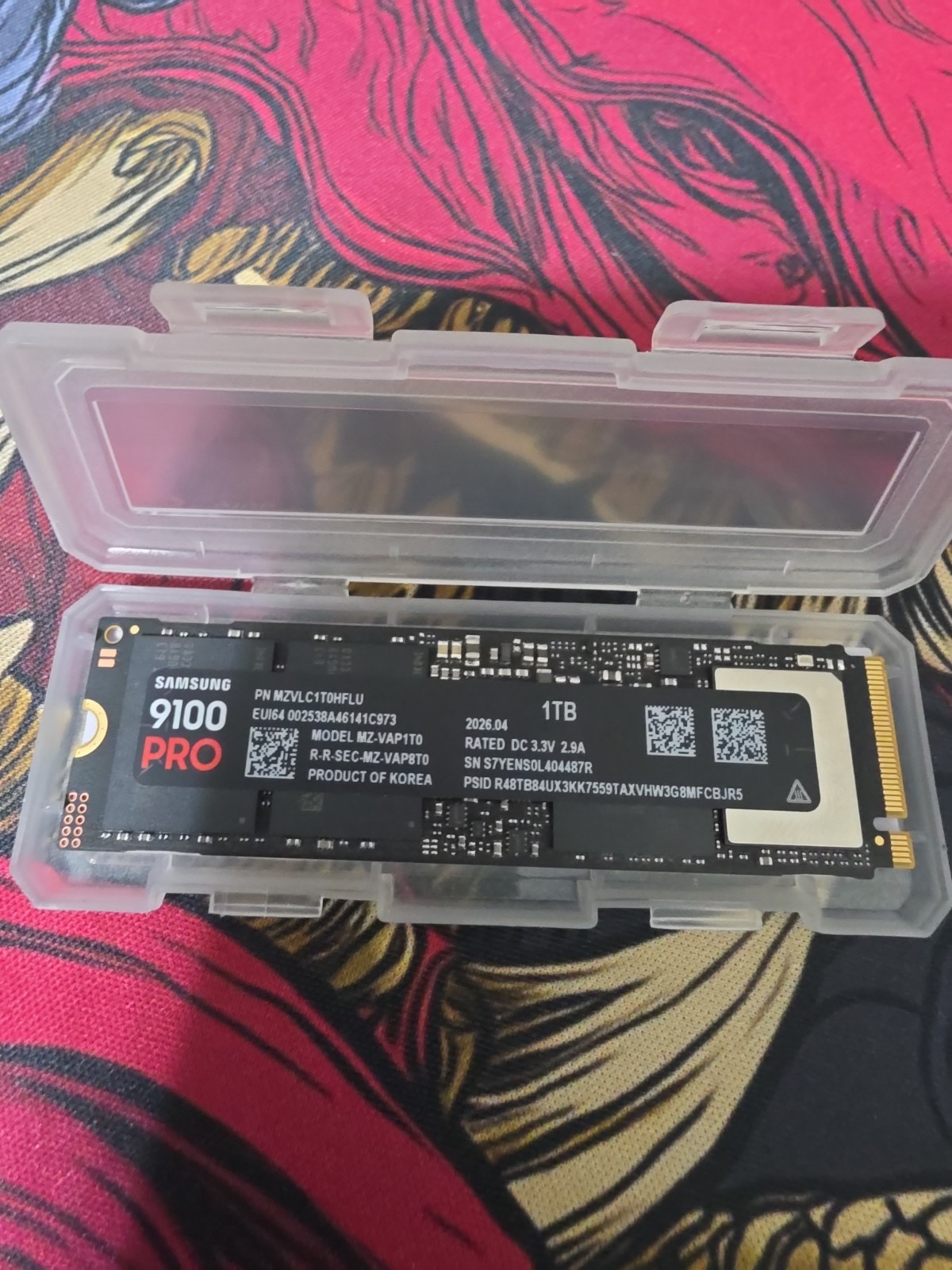 Samsung SSD 9100 PRO 1TB, PCIe 5.0x4 M.2 2280, Up to 14,700MB/s (MZ-VAP1T0B/AM)