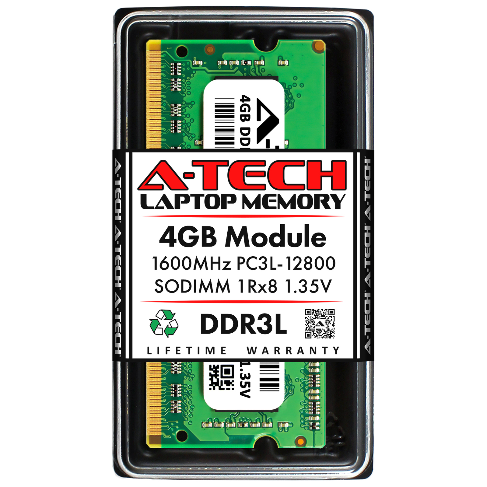 4GB PC3-12800 SODIMM Replacement for Supermicro MEM-DR340L-HL02-SO16 Memory RAM