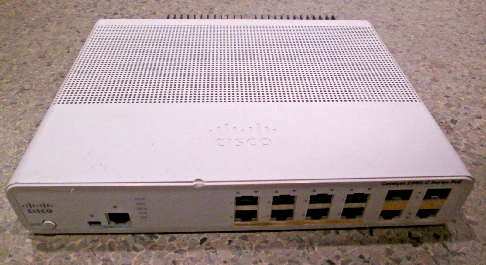 Cisco WS-C2960C-8PC-L Catalyst Compact 8-Port PoE Switch 2x Dual SFP