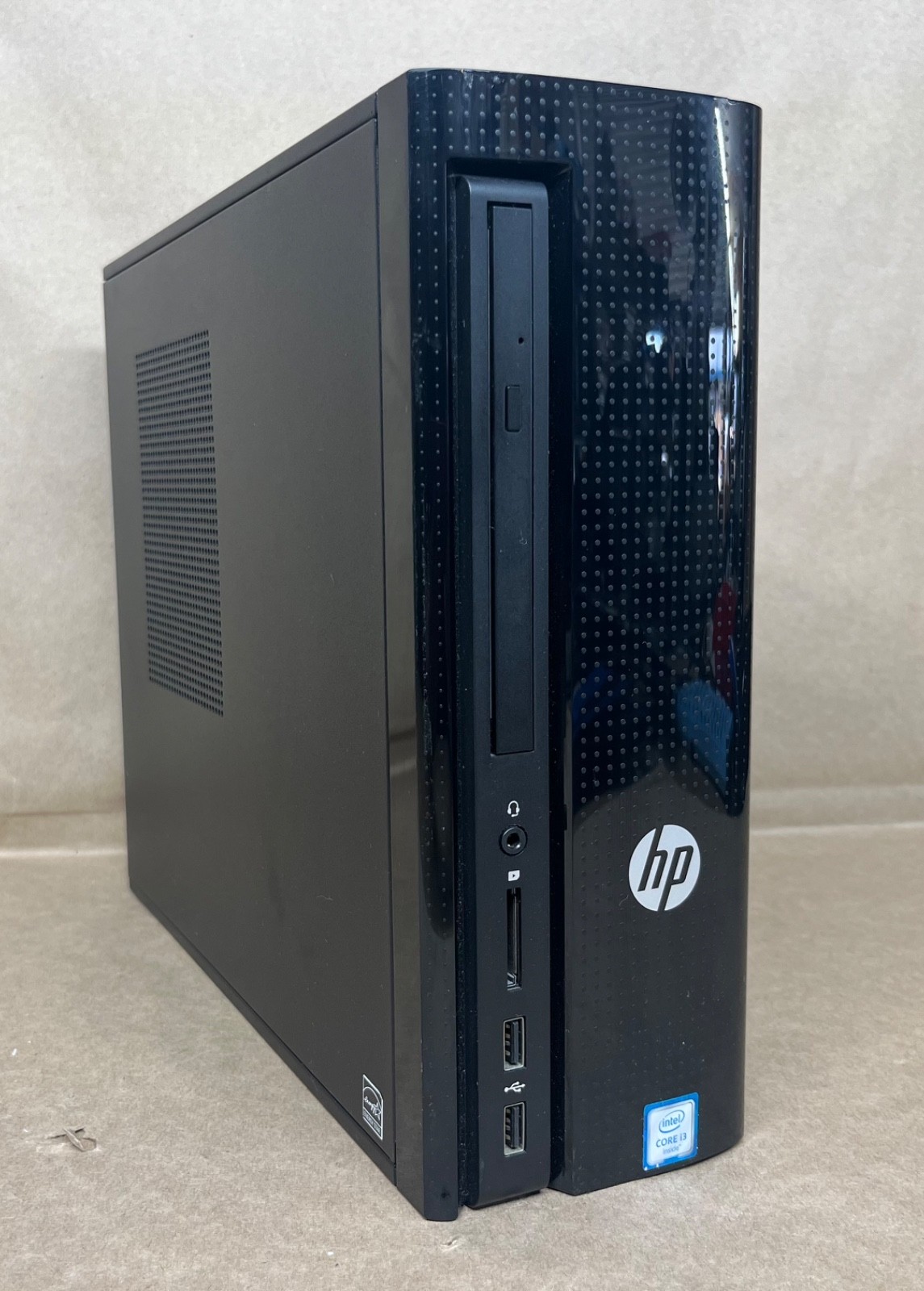 HP SlimLine 260-p026, Intel Core i3-6100T @3.20GHz, 8GB RAM, 256GB SSD, W10P