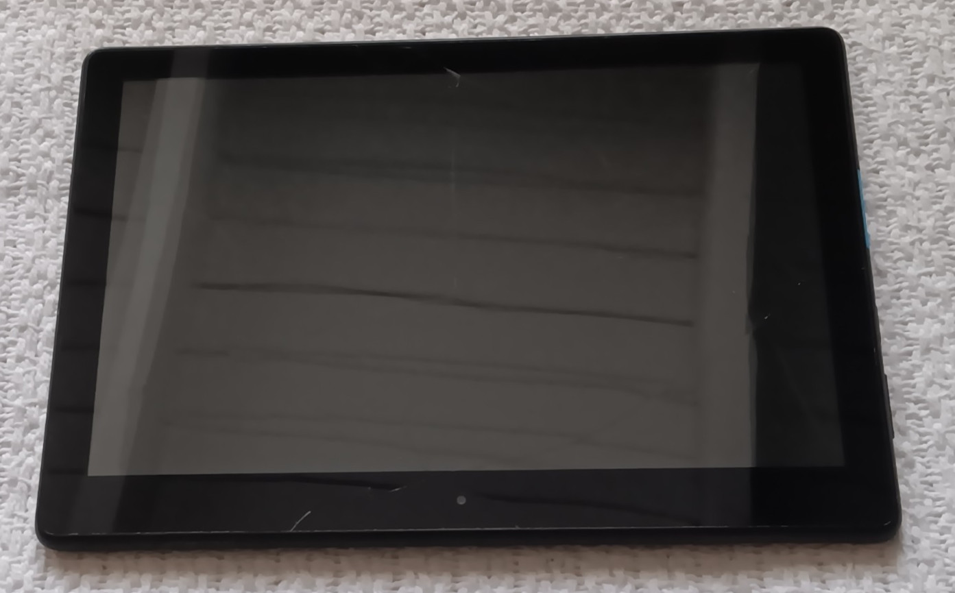 Lenovo Tablet ZA470006US HA0KUA5 (11) Black Iron Gray CRACKED SCREEN