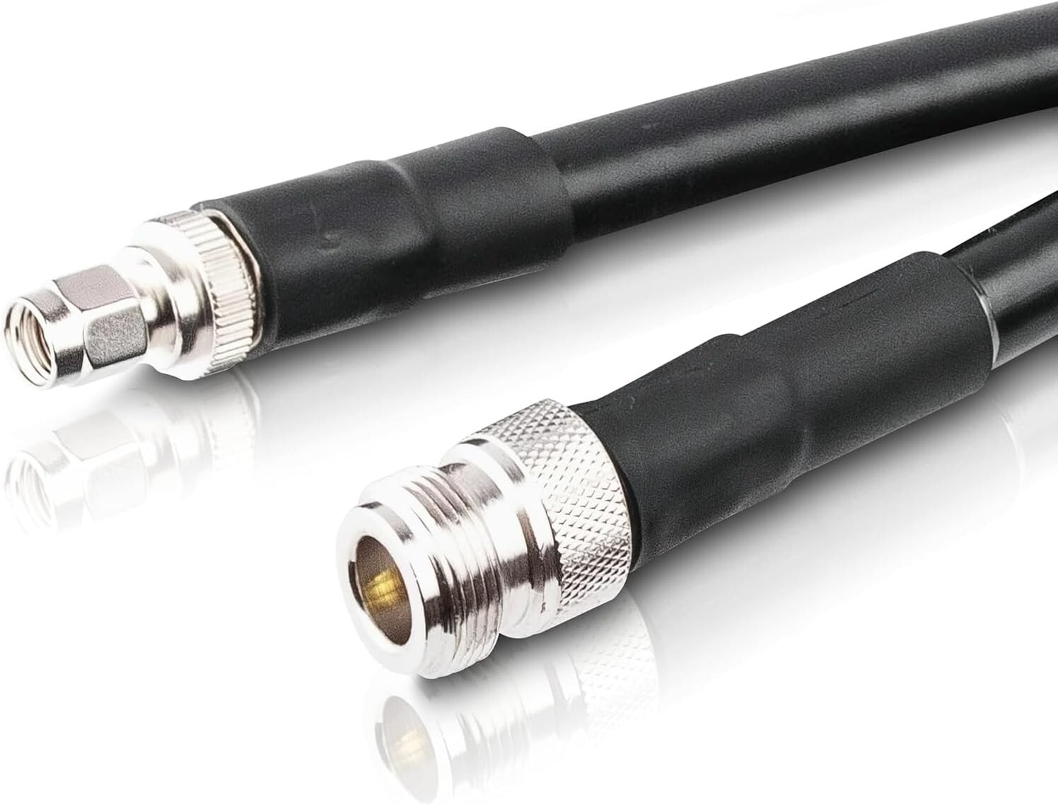 400 N Type Female to RP-SMA Male Helium Miner Cable WiFi 4G LTE 5-100ft 5