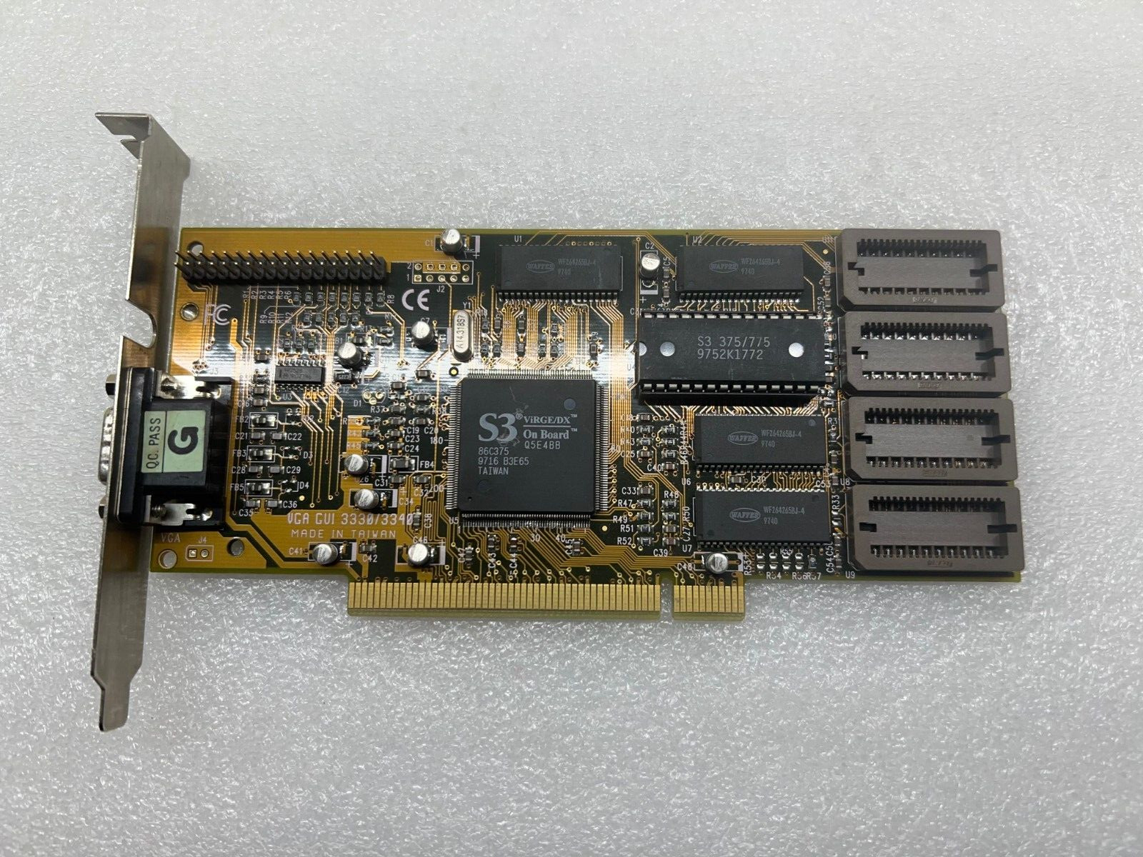 VGA GUI 3330 3340 S3 Virge DX PCI VGA Video Card 