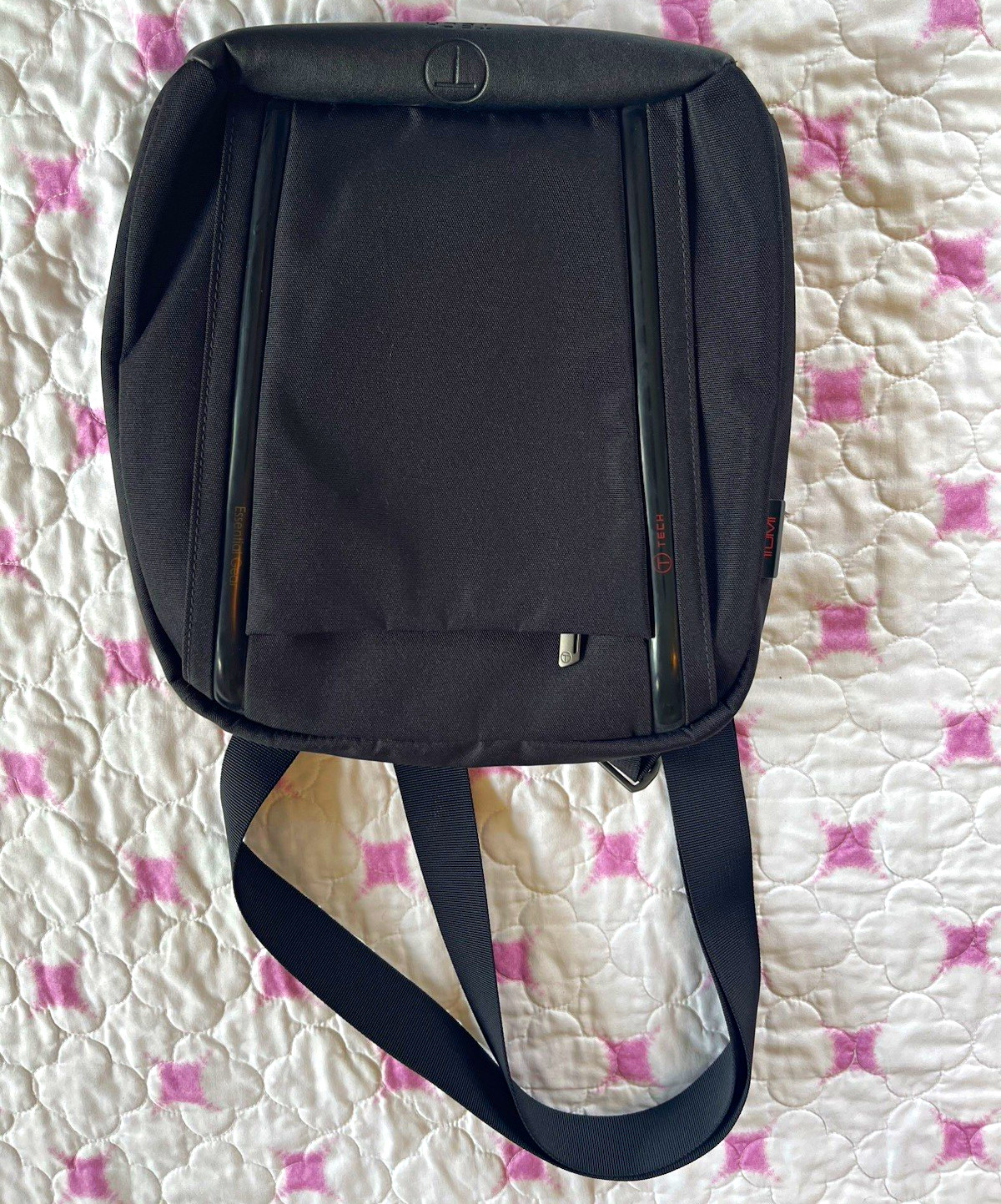 Tumi T-Tech Laptop Briefcase 12 in Padded Polyester Black Solid NWT