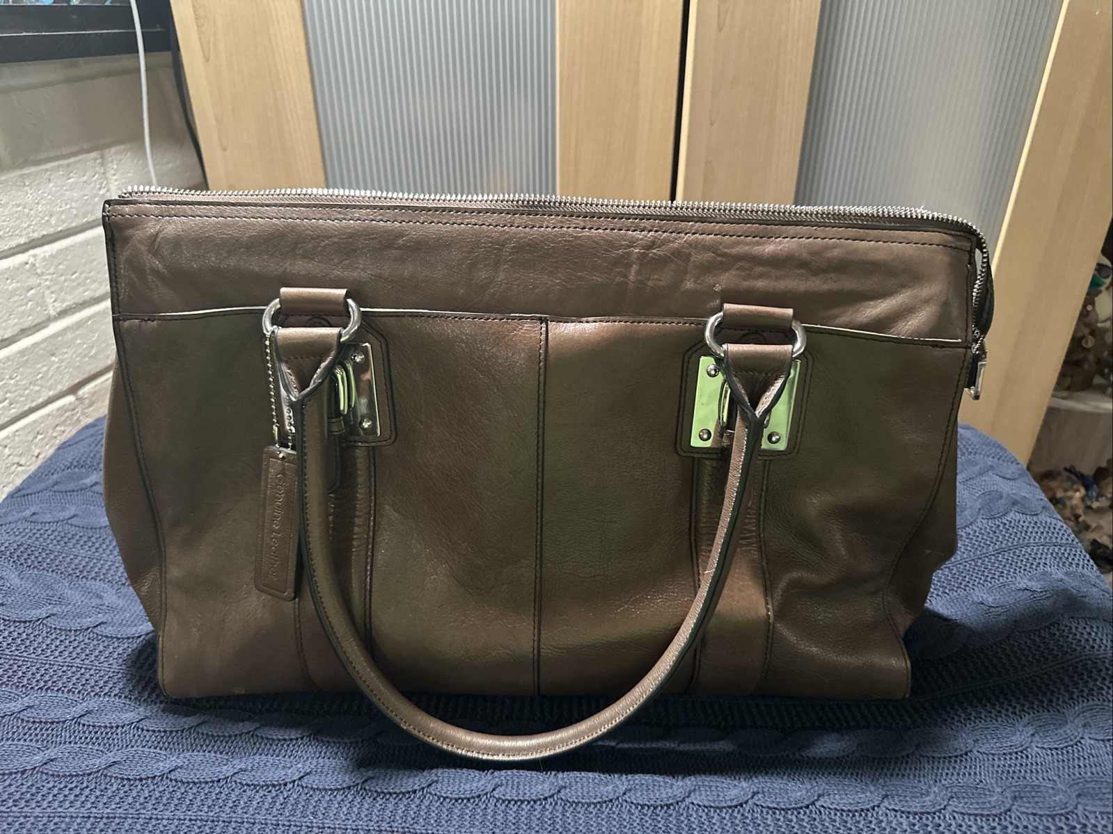 Marc New York by Andrew Marc Genuine Leather Laptop Bag