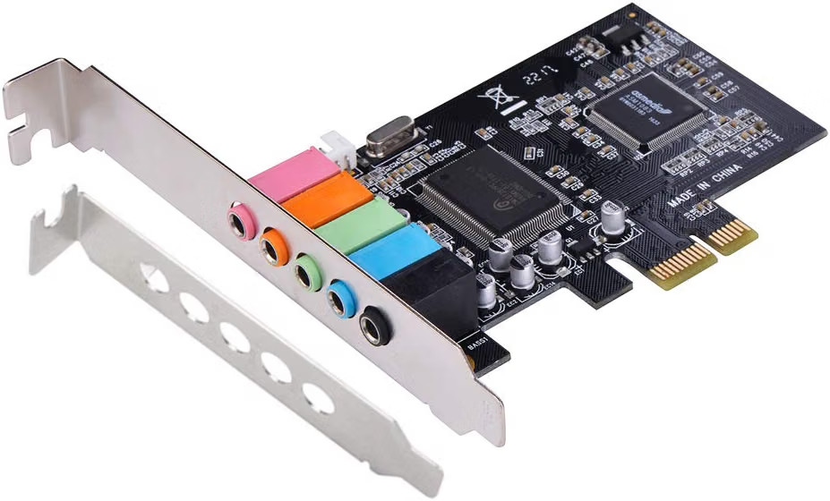 PCI-E Express 5.1ch CMI8738 Audio Sound Card w/Low Profile Bracket US Stock