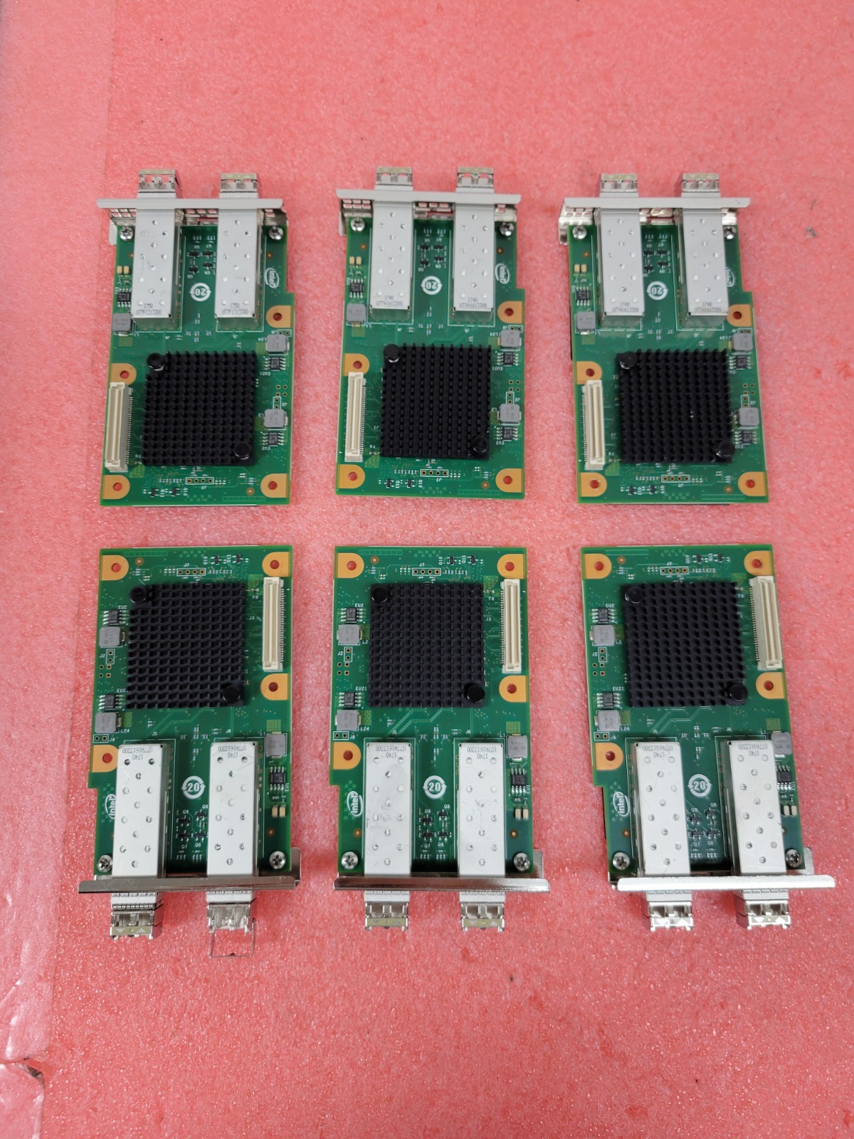 (Lot of 6) Intel X527-DA2 Ethernet 10Gb Dual Port Network Adapter 2x S | O620*