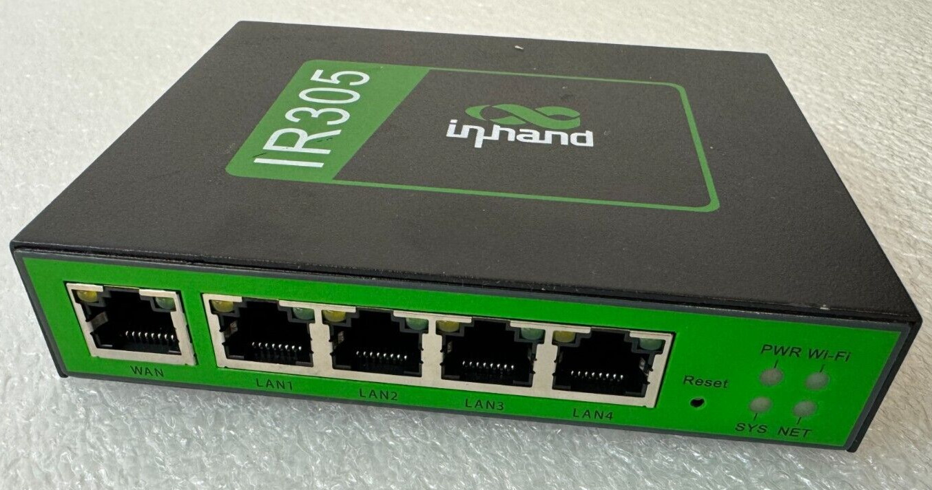 IR305 5 Ethernet port Industrial cellular router IoT LTE 4G  Router w/ Sim Slot