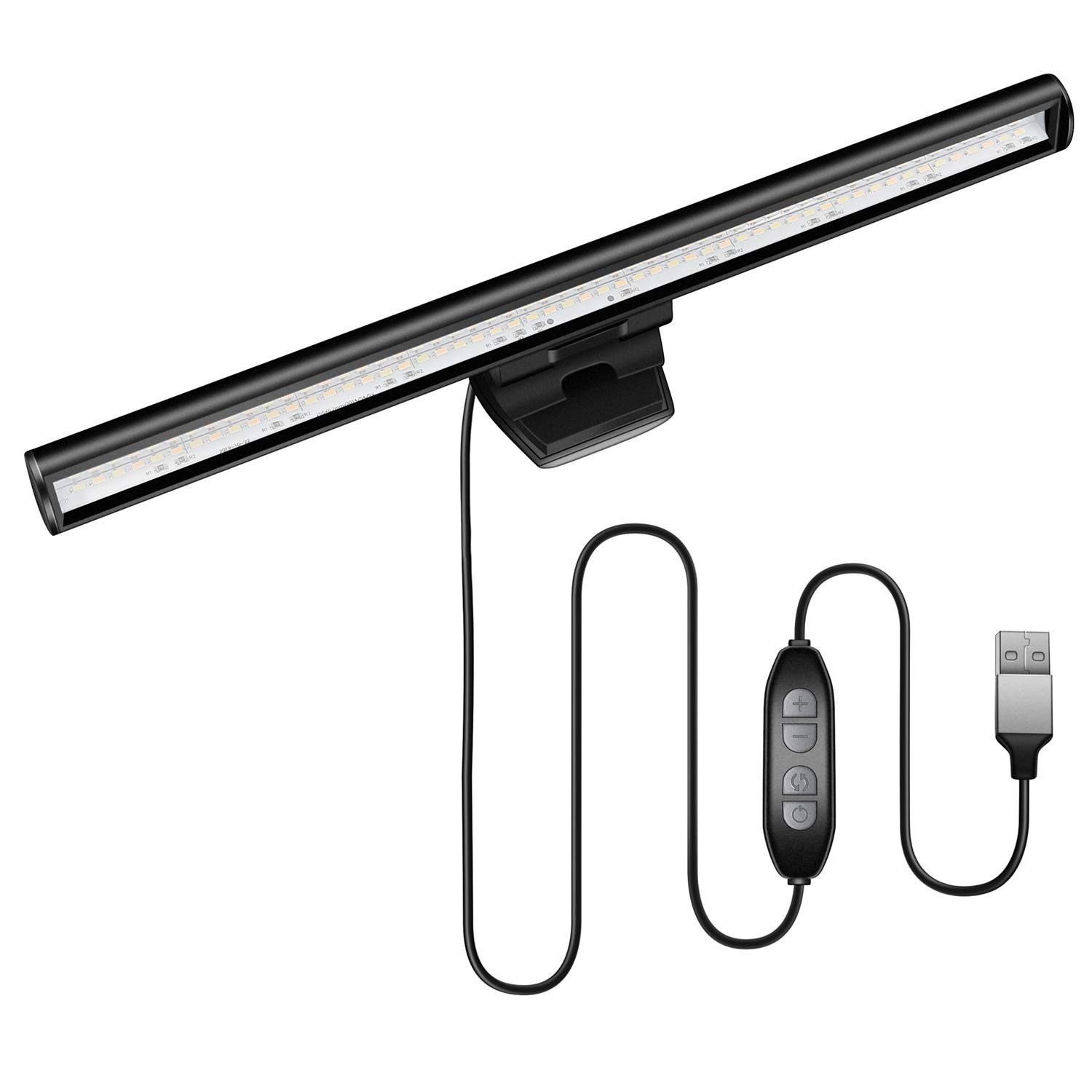 HIOUME Laptop Monitor Light Bar, USB e-Reading LED Task For Laptop, Black 