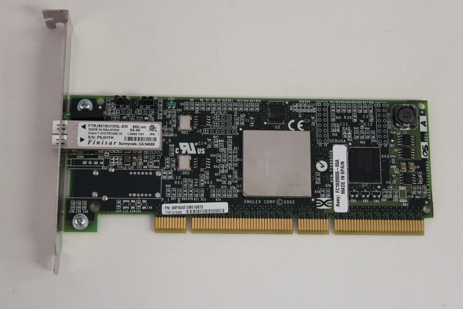 IBM 80P4544  PCI-X FIBRE CHANNEL ADAPTER 80P4543 280B  WITH WARRANTY