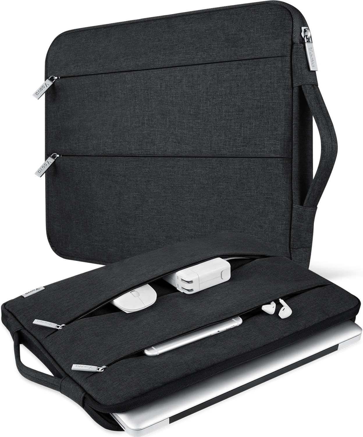 13.3-13 Inch Laptop Sleeve, MacBook Case, Laptop Case in Black Color