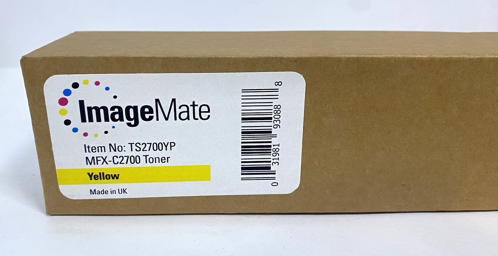 ImageMate TS2700YP Compatible Yellow Laser Toner Cartridge for Muratec MFX-C2700