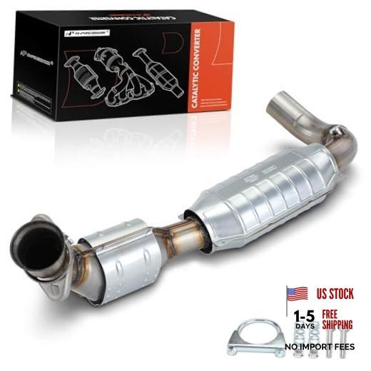 Catalytic Converter Kit Direct-Fit Compatible with Ford F-150 F150 2000 2001,