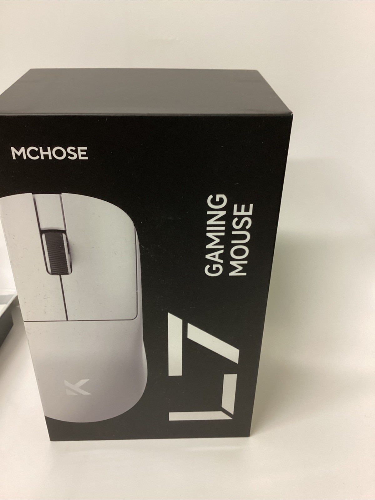 MCHOSE L7 BLACK GAMING MOUSE  - 8K Receiver