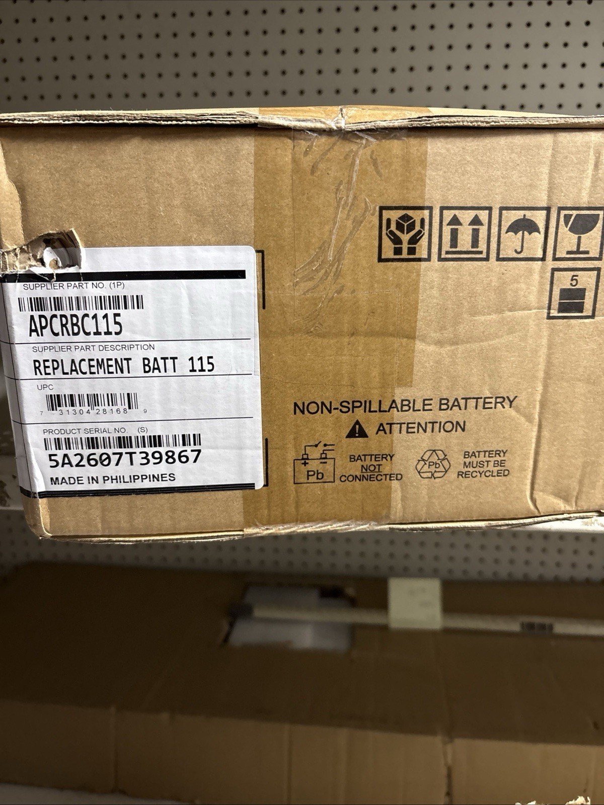 APCRBC115-UPC Replacement Battery for APC UPS Models: SMX1500RM2UC, SMX1500RM2U