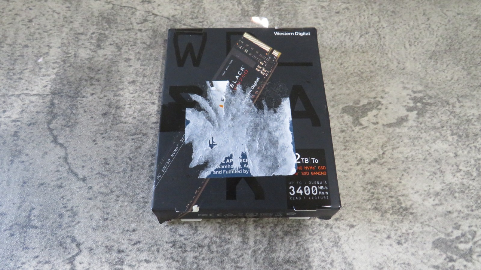 Western Digital 2TB WD Black SN750 NVME SSD Drive, WDS200T3X0C