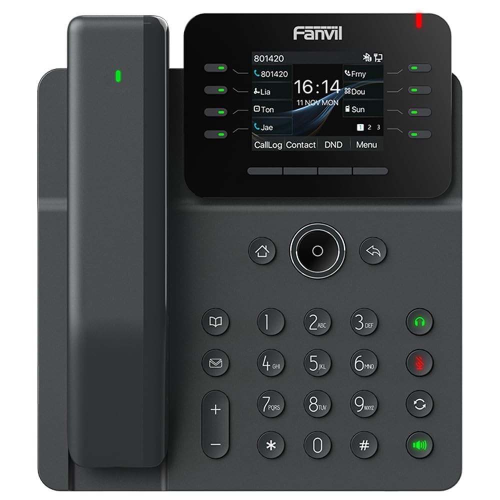 Fanvil V62 Pro Prime Business IP Phone 2.8 Color Screen HAC Wireless handset