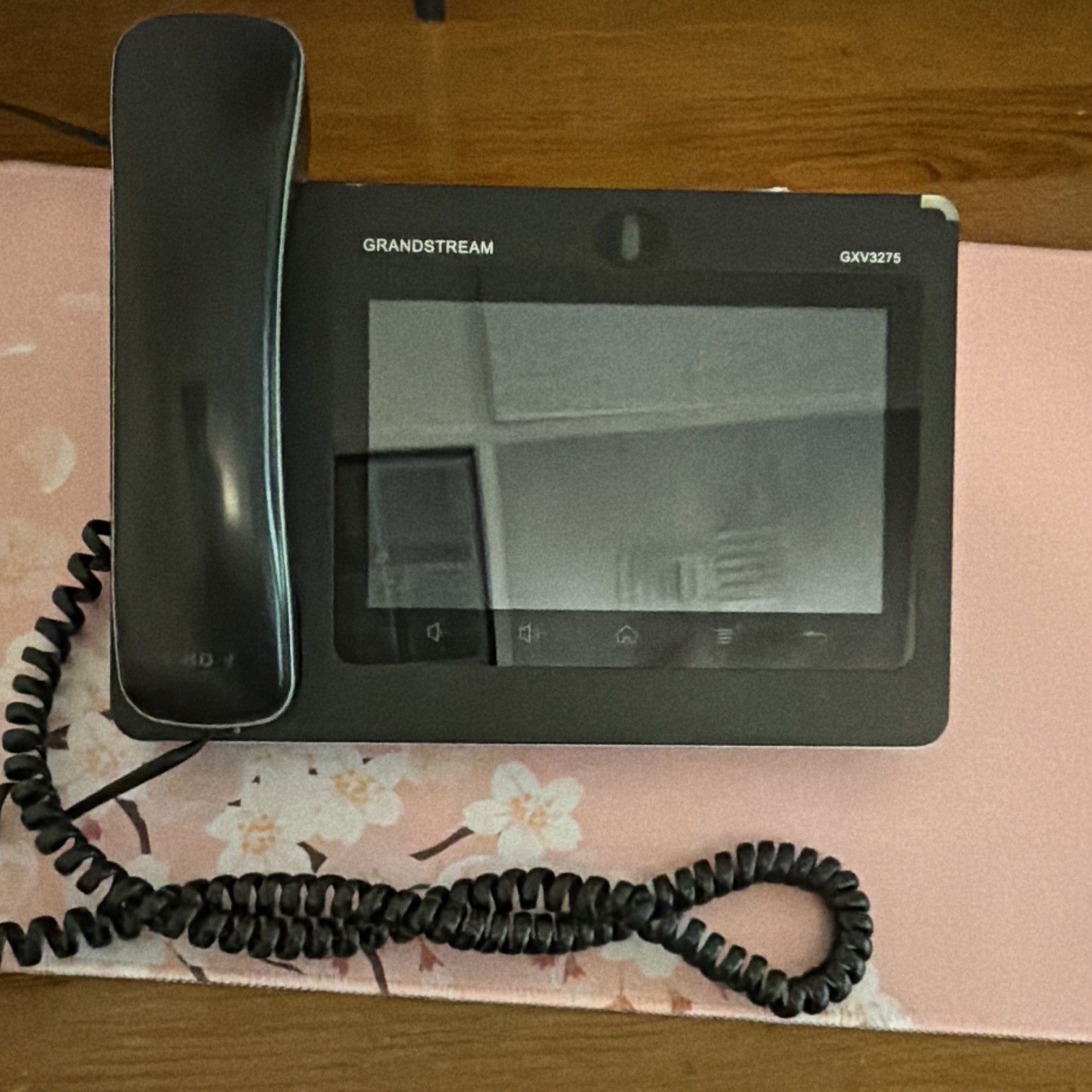 Grandstream GXV3275 7in. IP Phone - Black