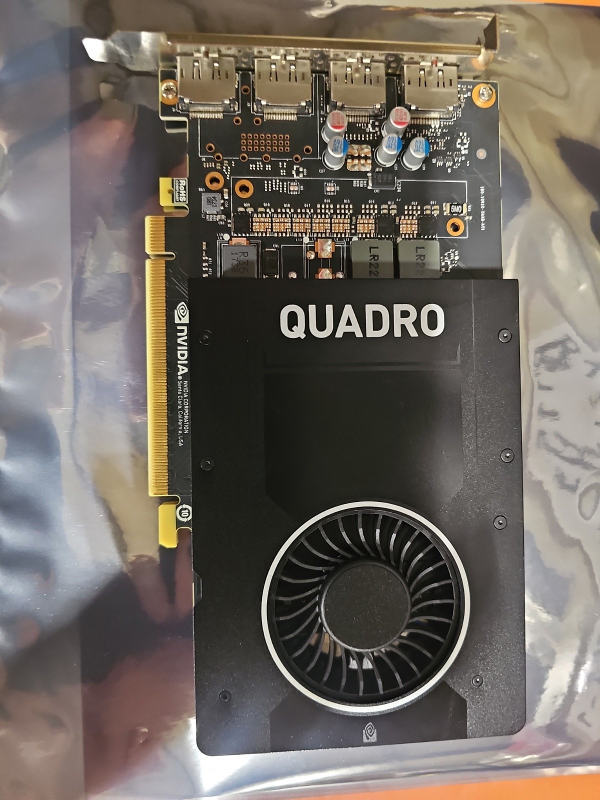 NVIDIA Quadro P2000 Graphics Card 5GB GDDR5 GPU 4x DisplayPort DP/N 087CG5