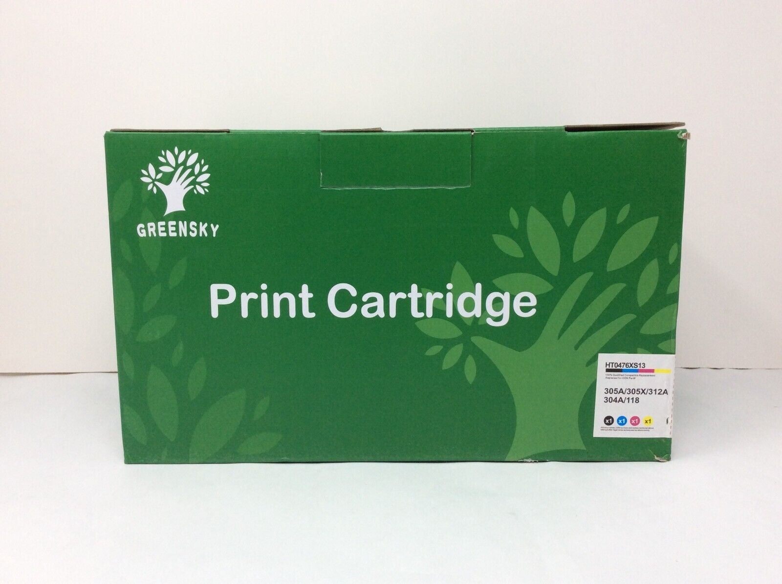 Greensky Print Cartridges (HT0131XS13) RB Set of 4 Cartridges New In Box