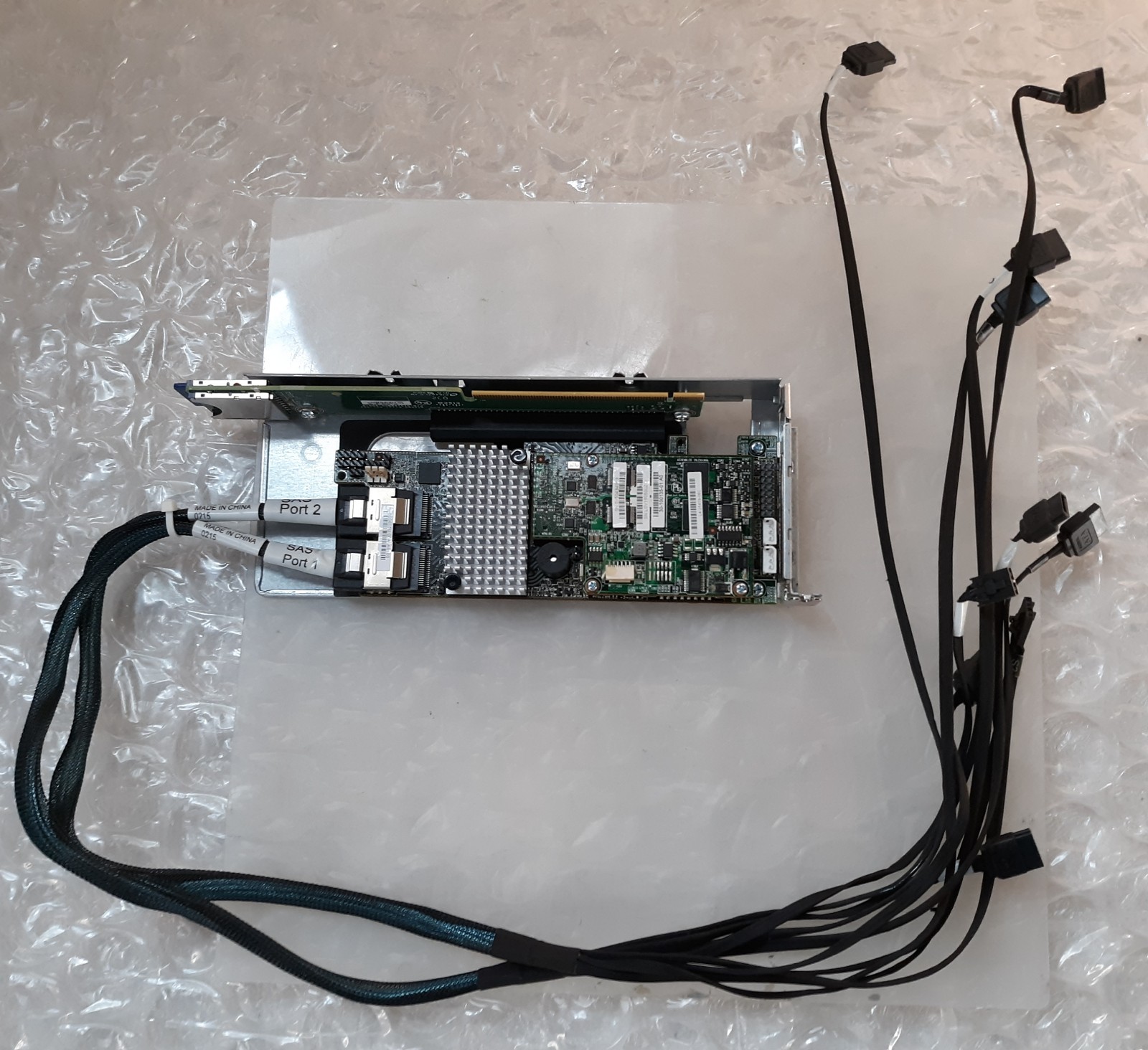Cisco UCS-RAID9271CV-8I MegaRAID Controller Card w/ Riser Card + Cables