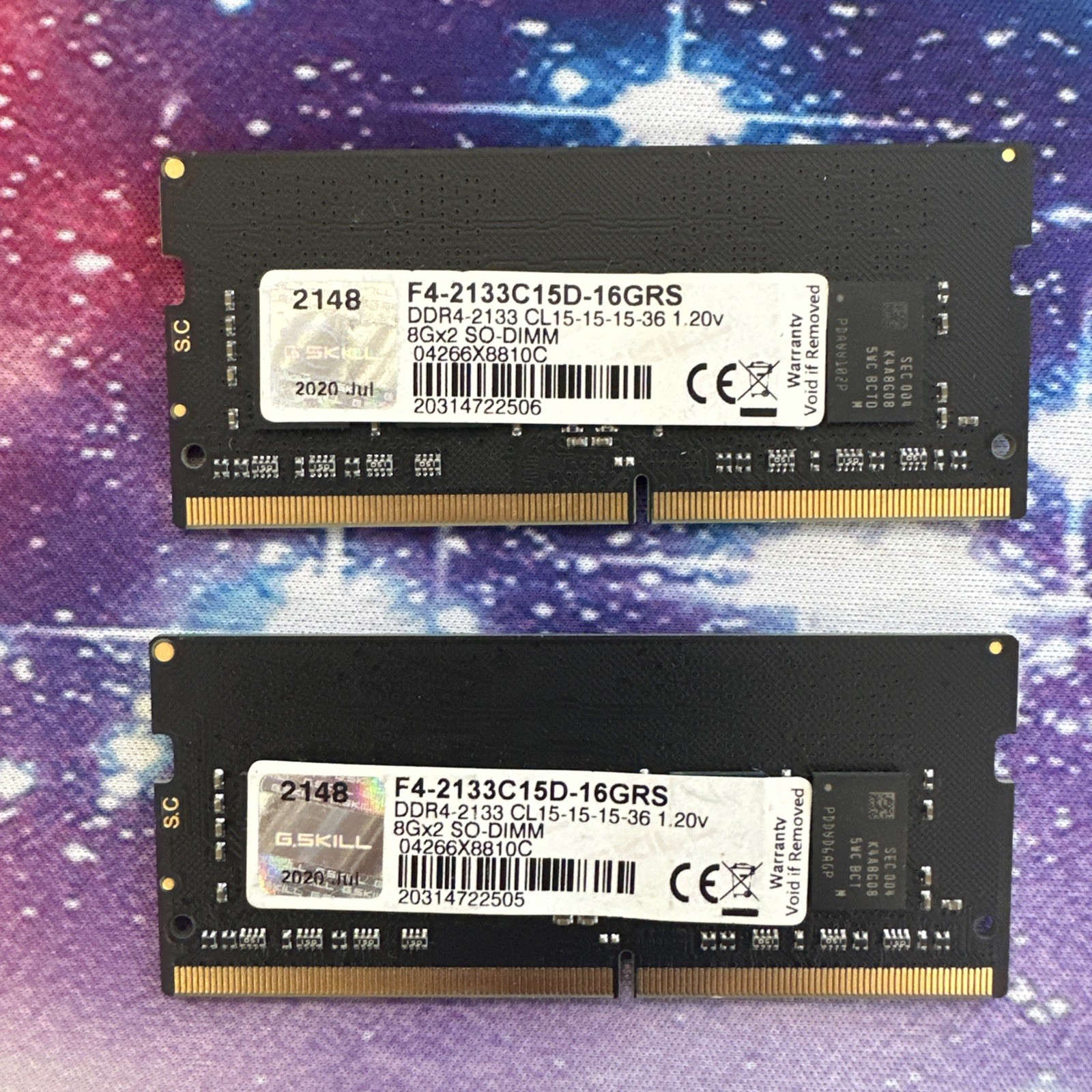 G-Skill Ripjaws DDR4 SO-DIMM Series DDR4 RAM 16GB (2X8Gb) ddr4-2133