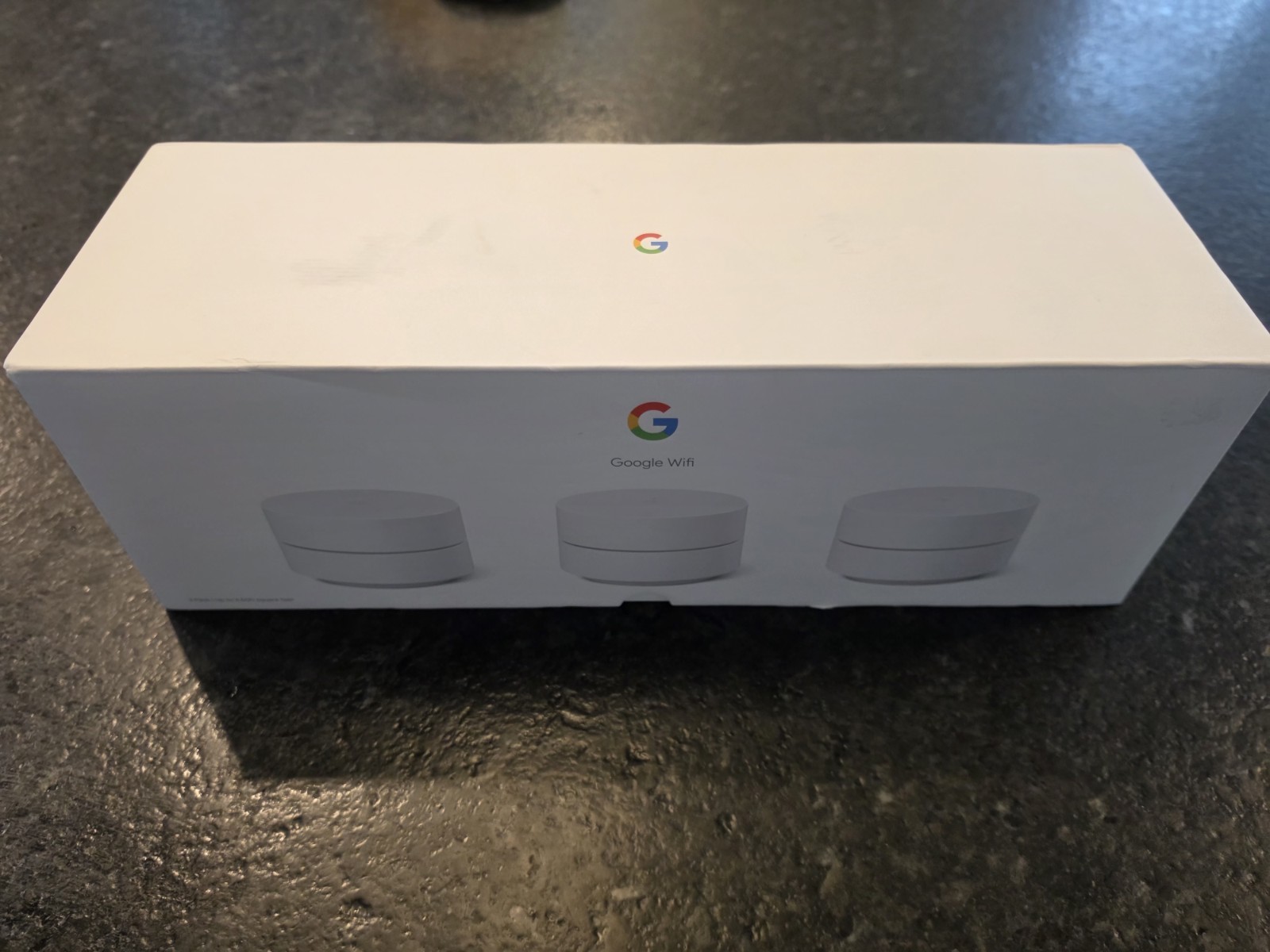 Google Nest Wifi Router + (3‑Pack) – AC1200 Wi‑Fi System - Factory Sealed 