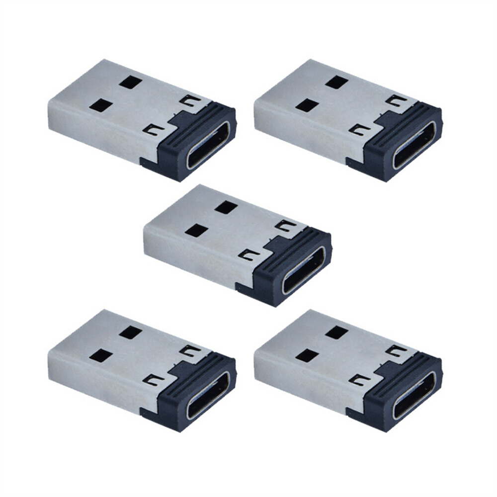 CY 5pcs/lot Type C USB-C Female to USB 2.0 A Male 480Mbps Data Power Converter