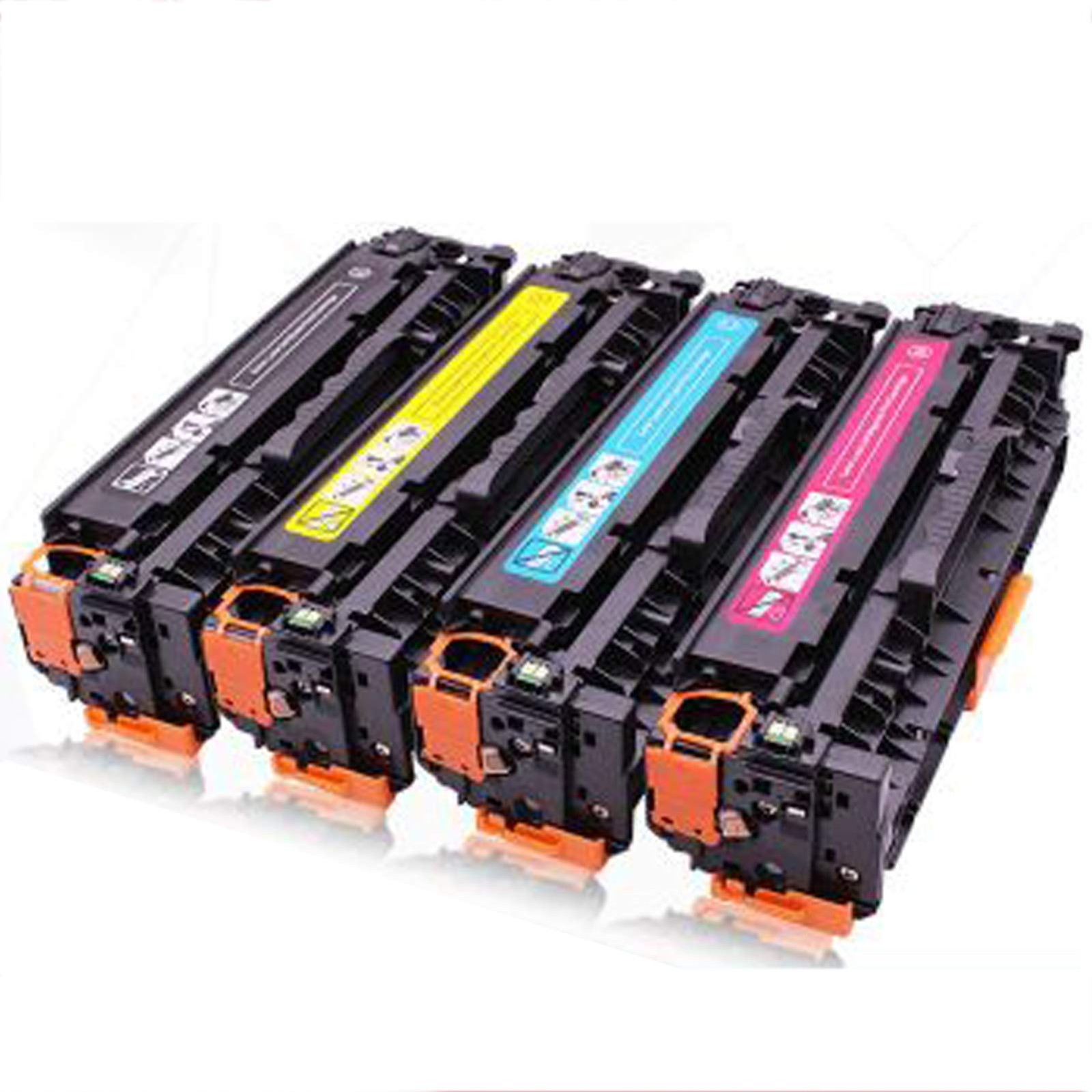 4PK ACM Compatible Toner HP CC530A CC531A CC532A CC533A CP2025 Canon 118