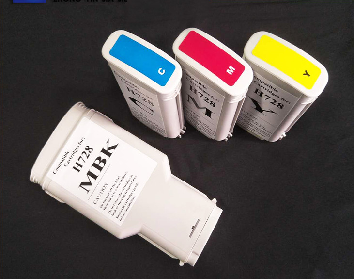 High Quality Ink Cartridge for HP 728 For HP Design Jet T730 T830 4pcs/set