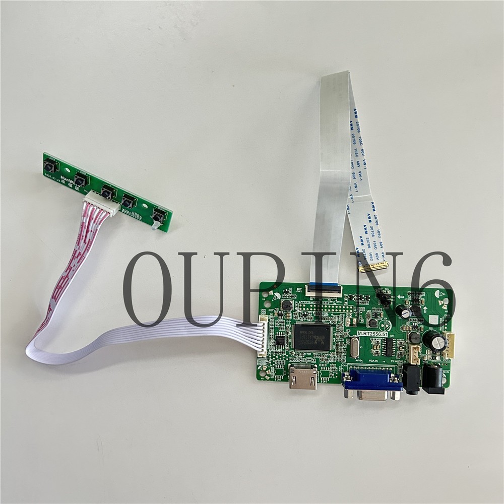 For B156XTN08 B156XTN08.1 15.6" 1366X768 HDMI VGA LCD EDP controller board kit
