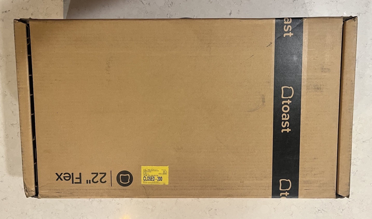 NEW 22” Toast Flex (TT500) W/ Power Supply