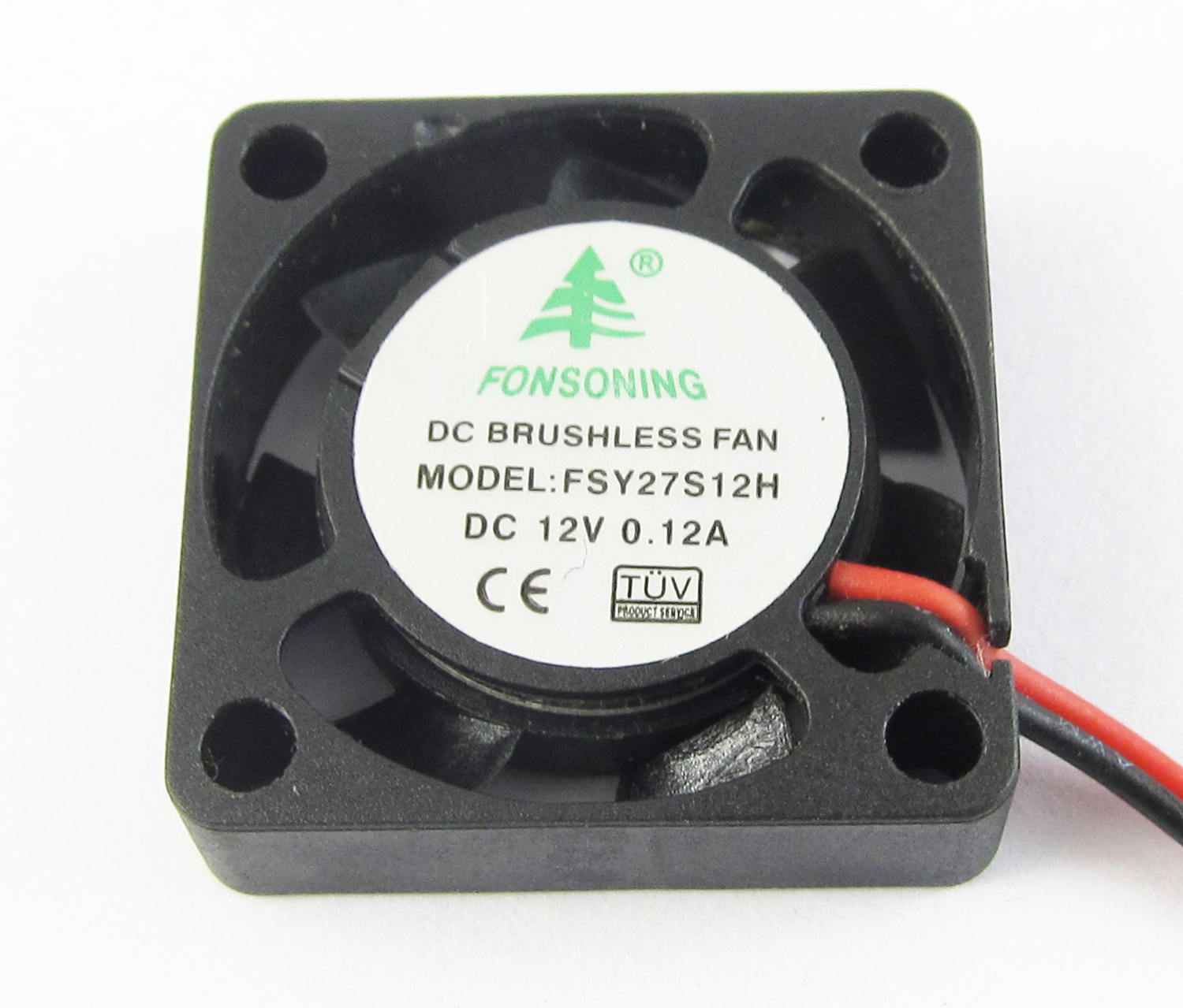 50pcs Brushless DC Cooling Fan 40x40x10mm 4010 9 blades 12V 0.08A 2pin Connector