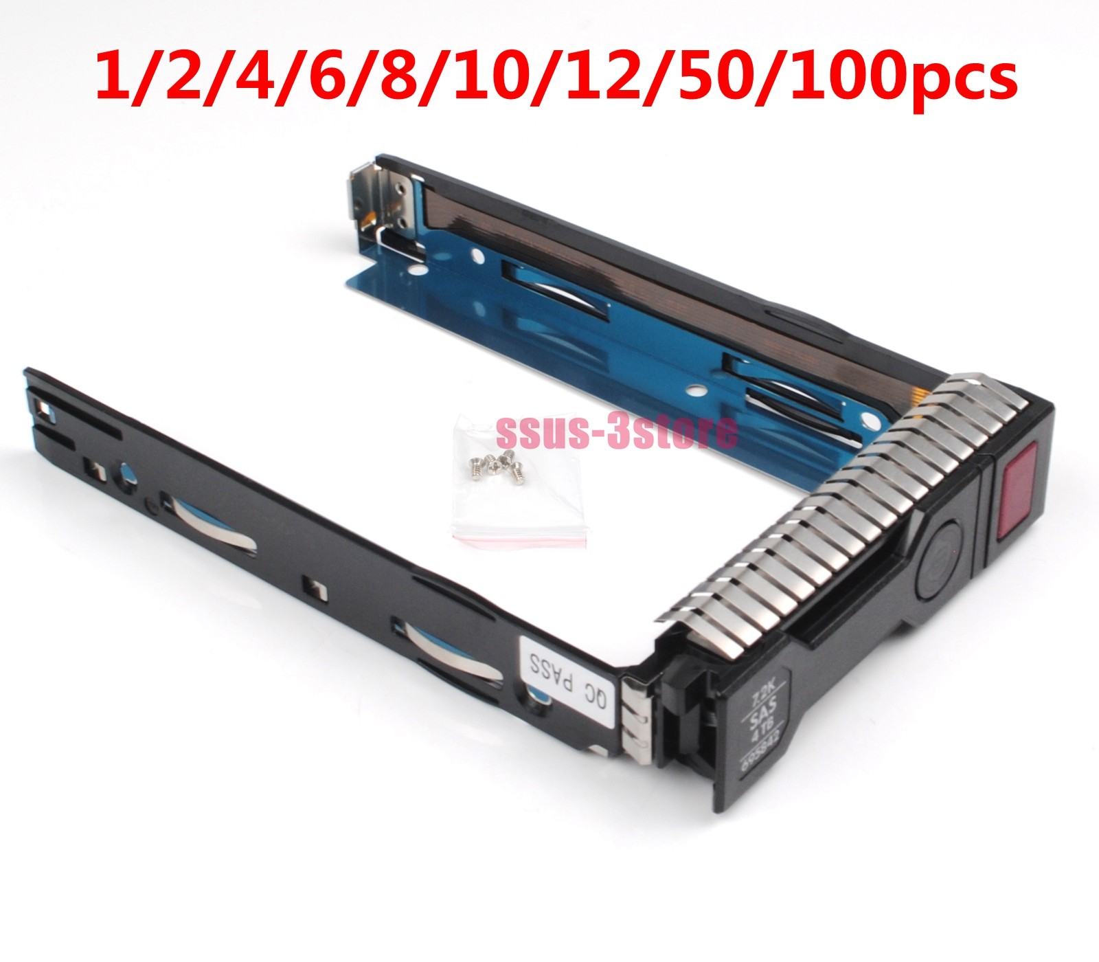 Lot HP Proliant 3.5" LFF DL160 DL360 DL380 DL385 G8 G9 Caddy Tray 651314-001