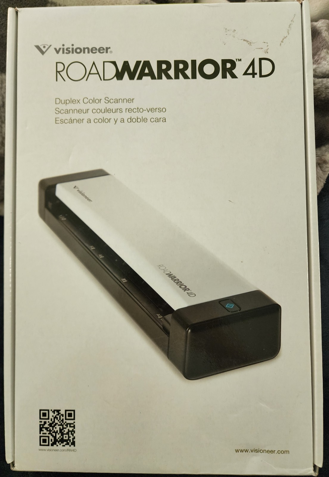 VISIONEER ROAD WARRIOR 4D DUPLEX COLOR SCANNER PORTABLE