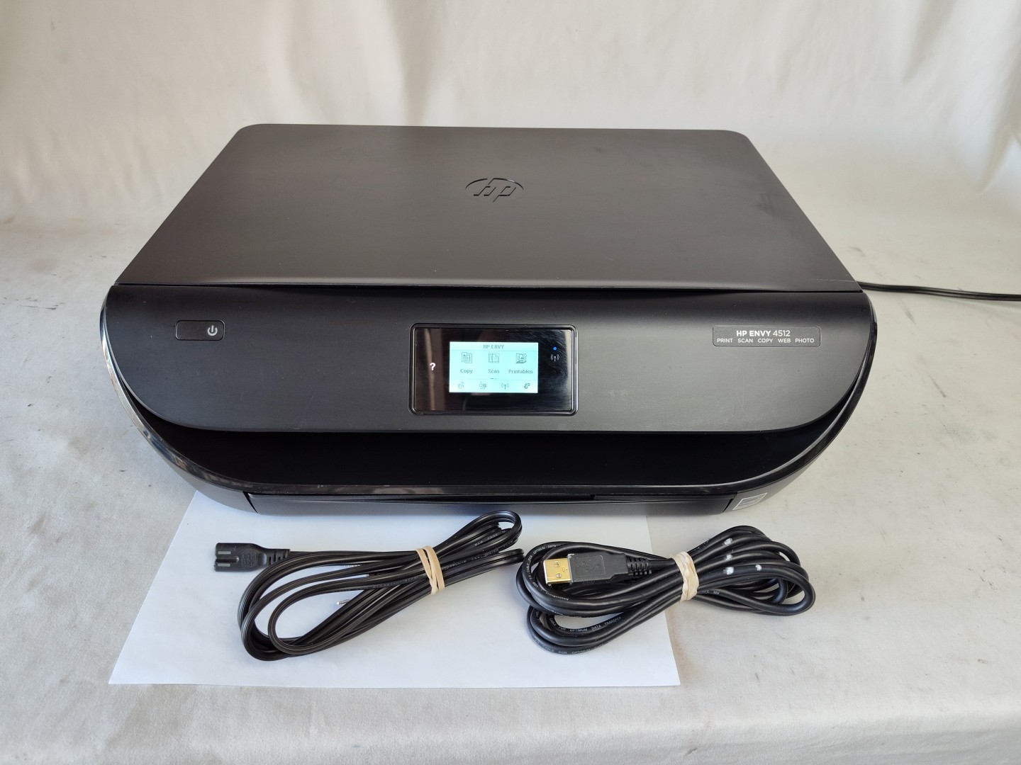 HP Envy 4514 4520 All-In-One InkJet Printer Fully Tested Functional Low Pages. 