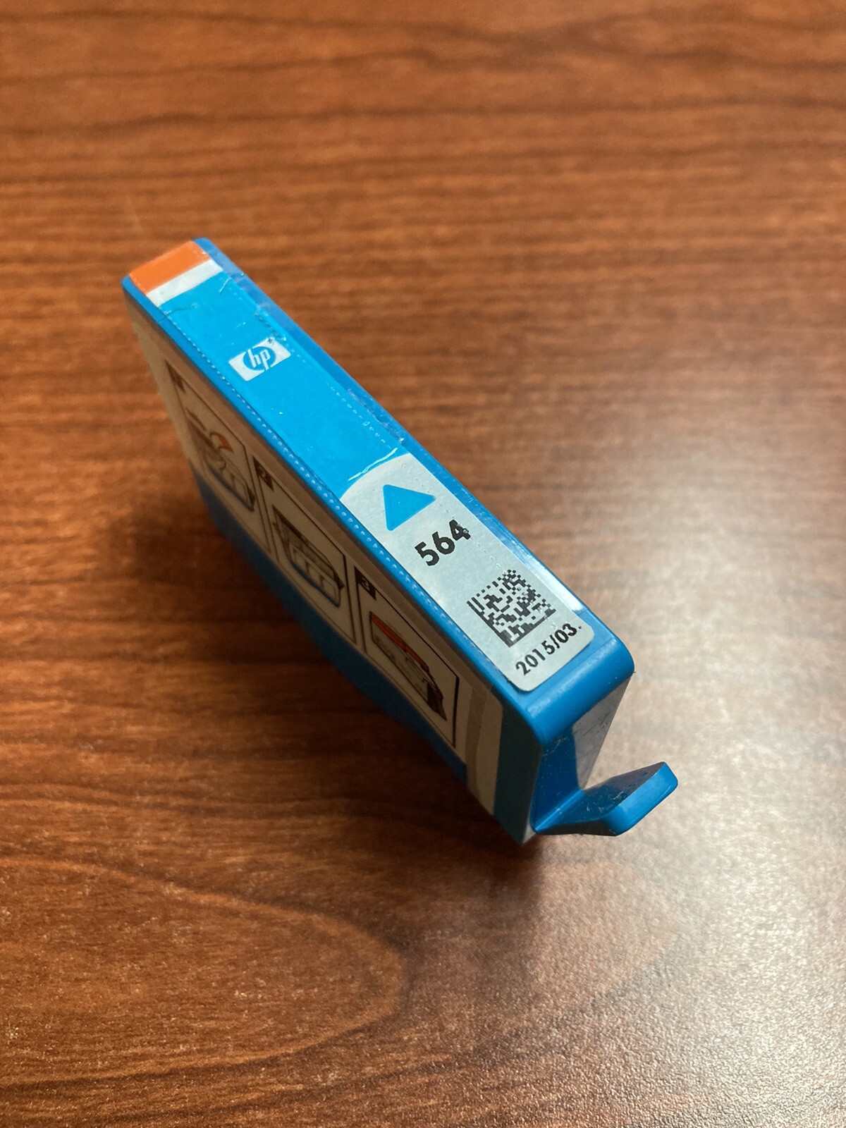 1x HP 564 Cyan Ink Cartridge Original Genuine 2016 Sealed Open Box