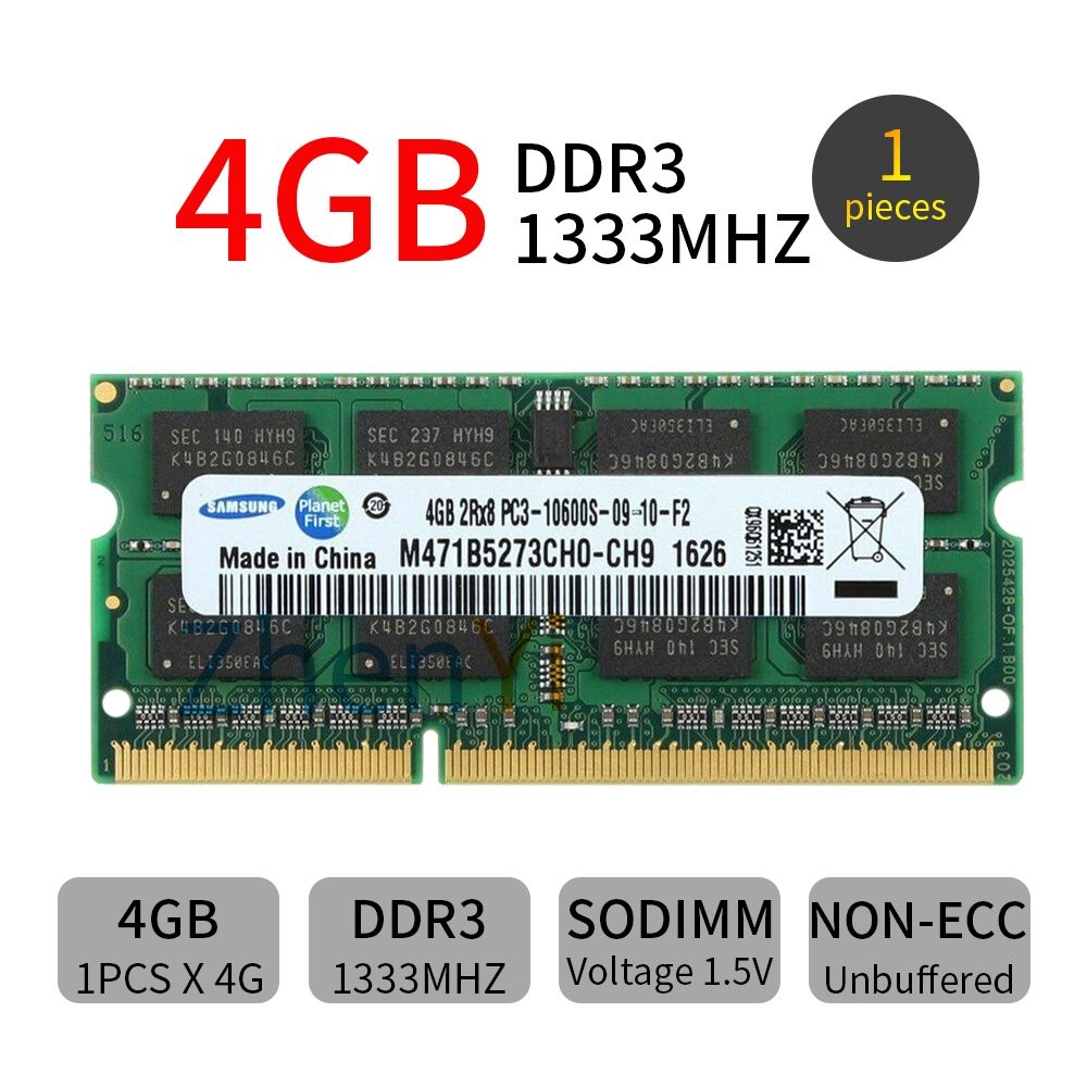 4GB SODIMM For Toshiba Tecra A11-S3530 A11-S3531 A11-S3532 A11-S3540 Ram Memory