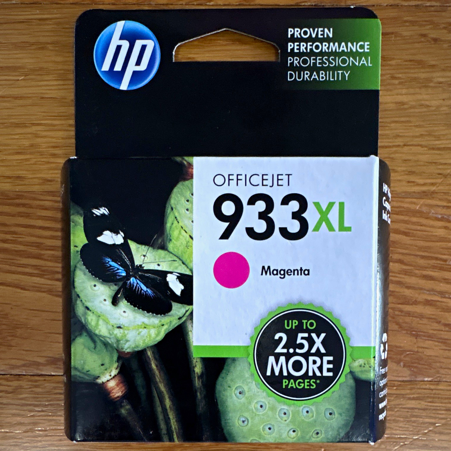 New HP 933XL Magenta High Yield Ink Cartridge CN055AN Sealed Expired 2015