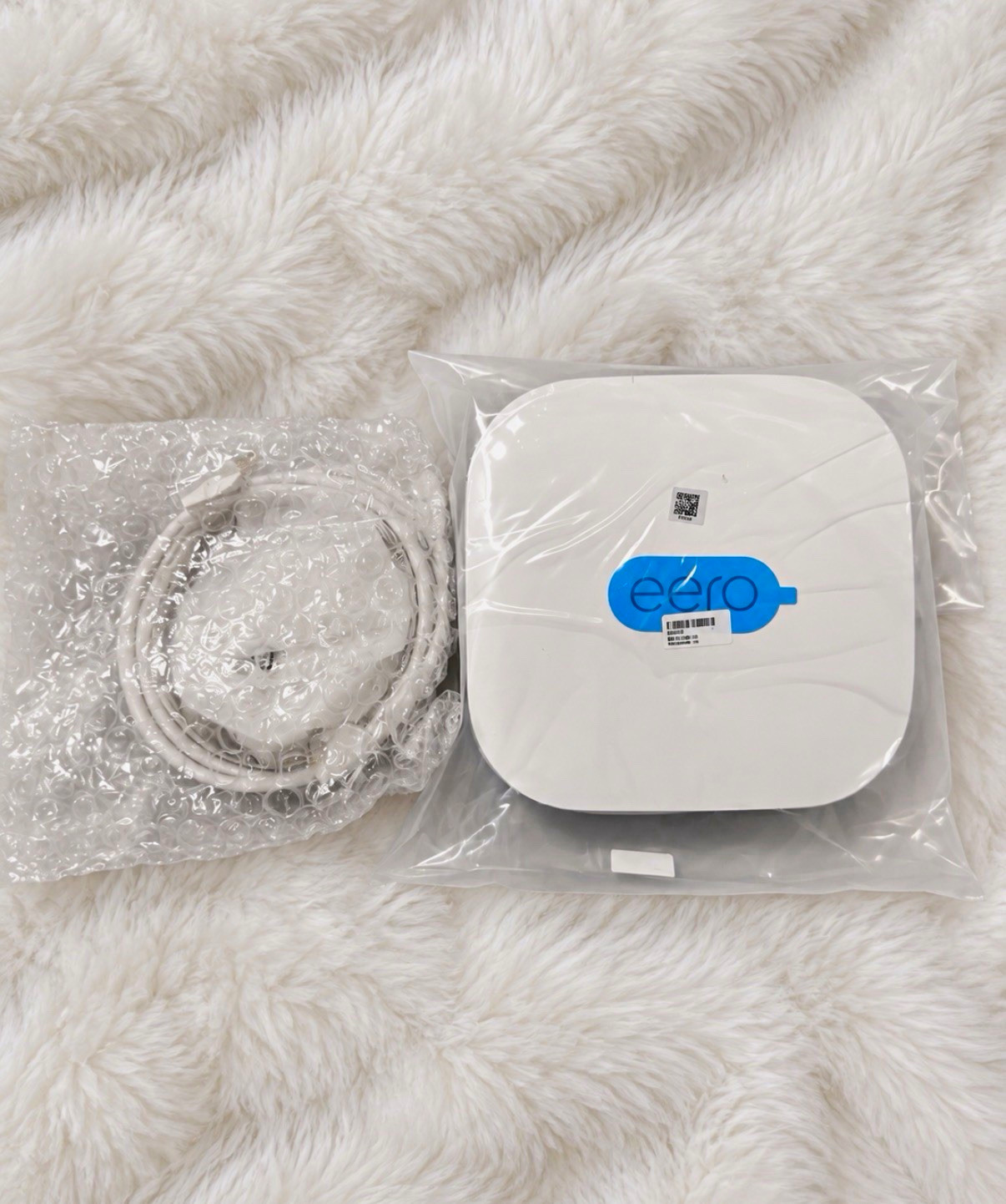 Eero Pro 6E Mesh Wi‑Fi Wireless Router System Unit Up to 6 Gbps White