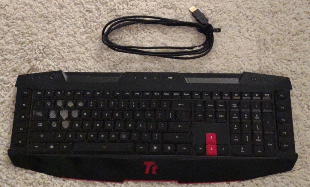 Tt ESPORTS Challenger Pro Illuminated Back Light Mechanical Pro Gaming Keyboard