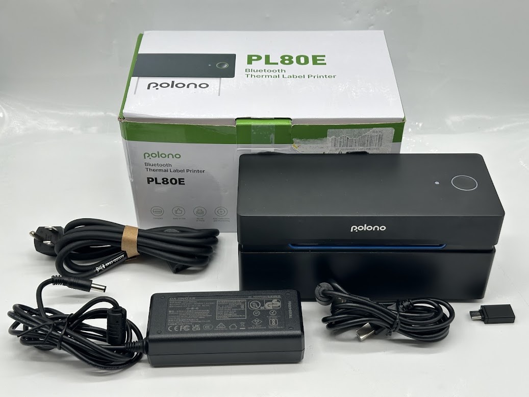 Nelko Polono PL80e Bluetooth Thermal Shipping Label Printer