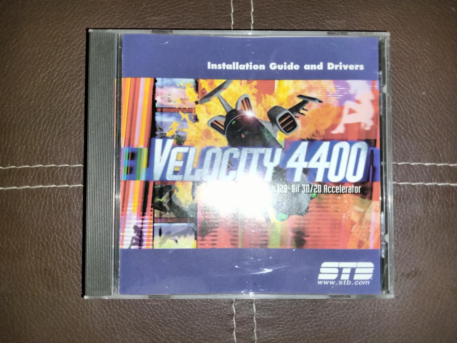 STB VELOCITY 4400 DRIVER CD – RIVA TNT – VER 1.0 – WIN95/98/NT – MINT CONDITION