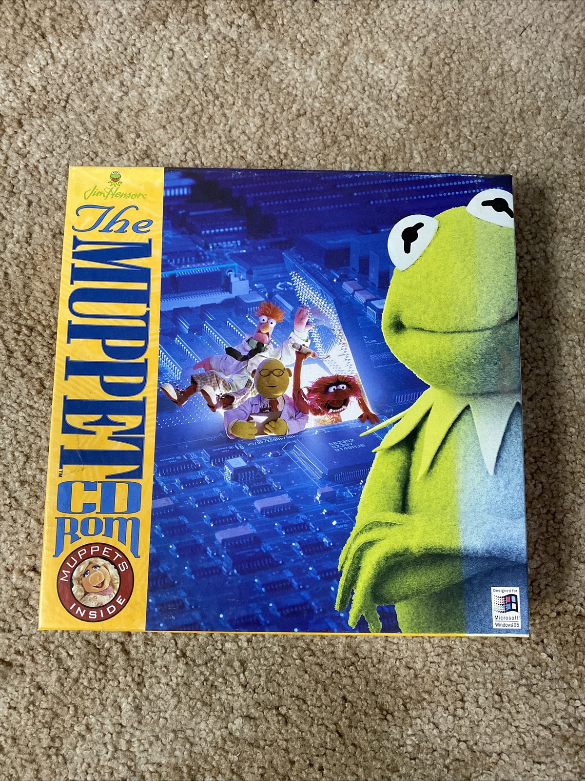 starwave jim henson the muppets cd rom windows rare