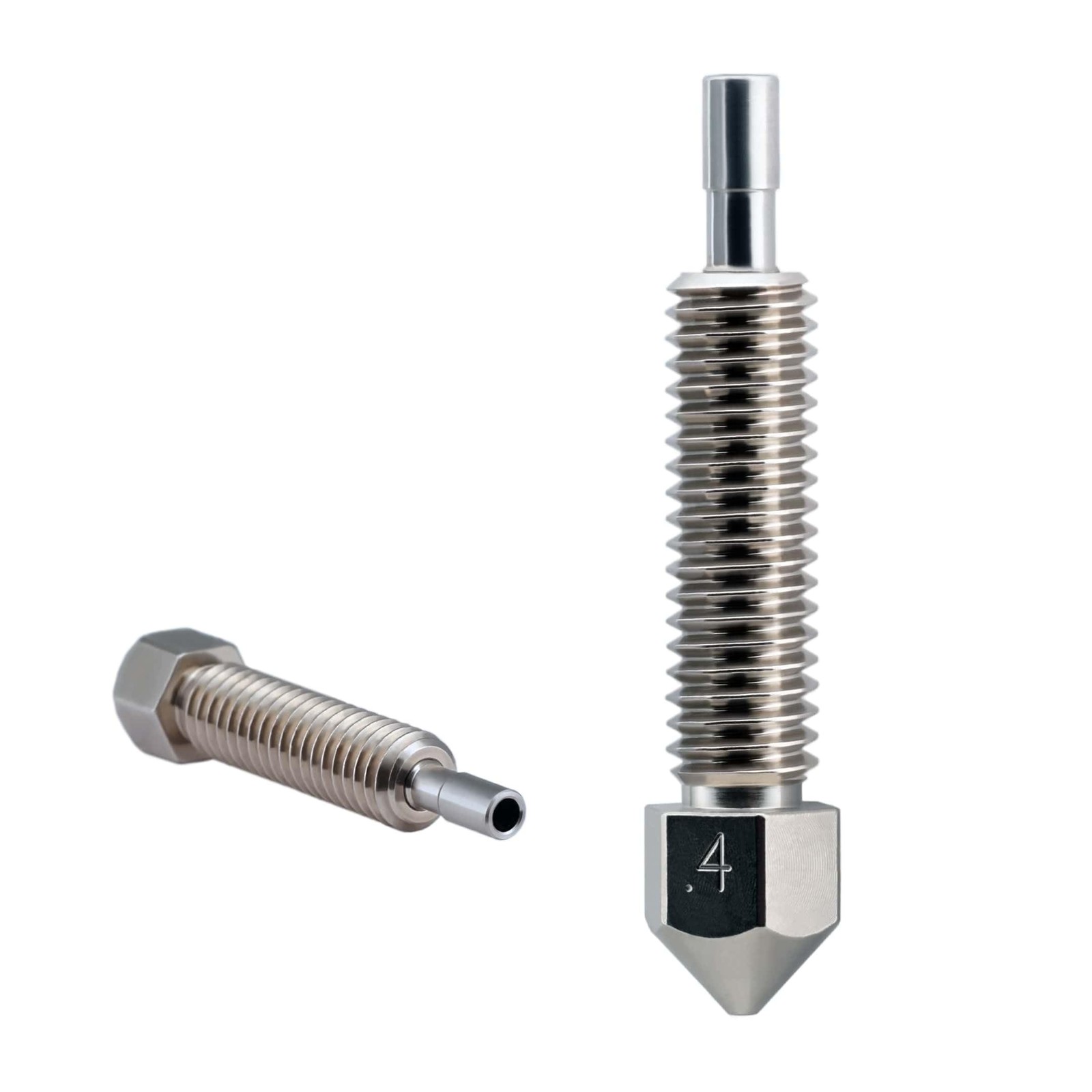 1 PC Micro Swiss Brass Plated Nozzle for FlowTech Hotend 0.4mm 3D Printer