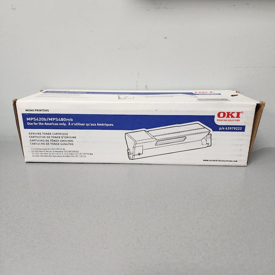 Oki 43979222 Black Toner Cartridge