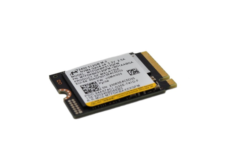 MTFDKBK512QFM-1BD1AABGA - 512GB SSD Module, Gen4x4, NVMe