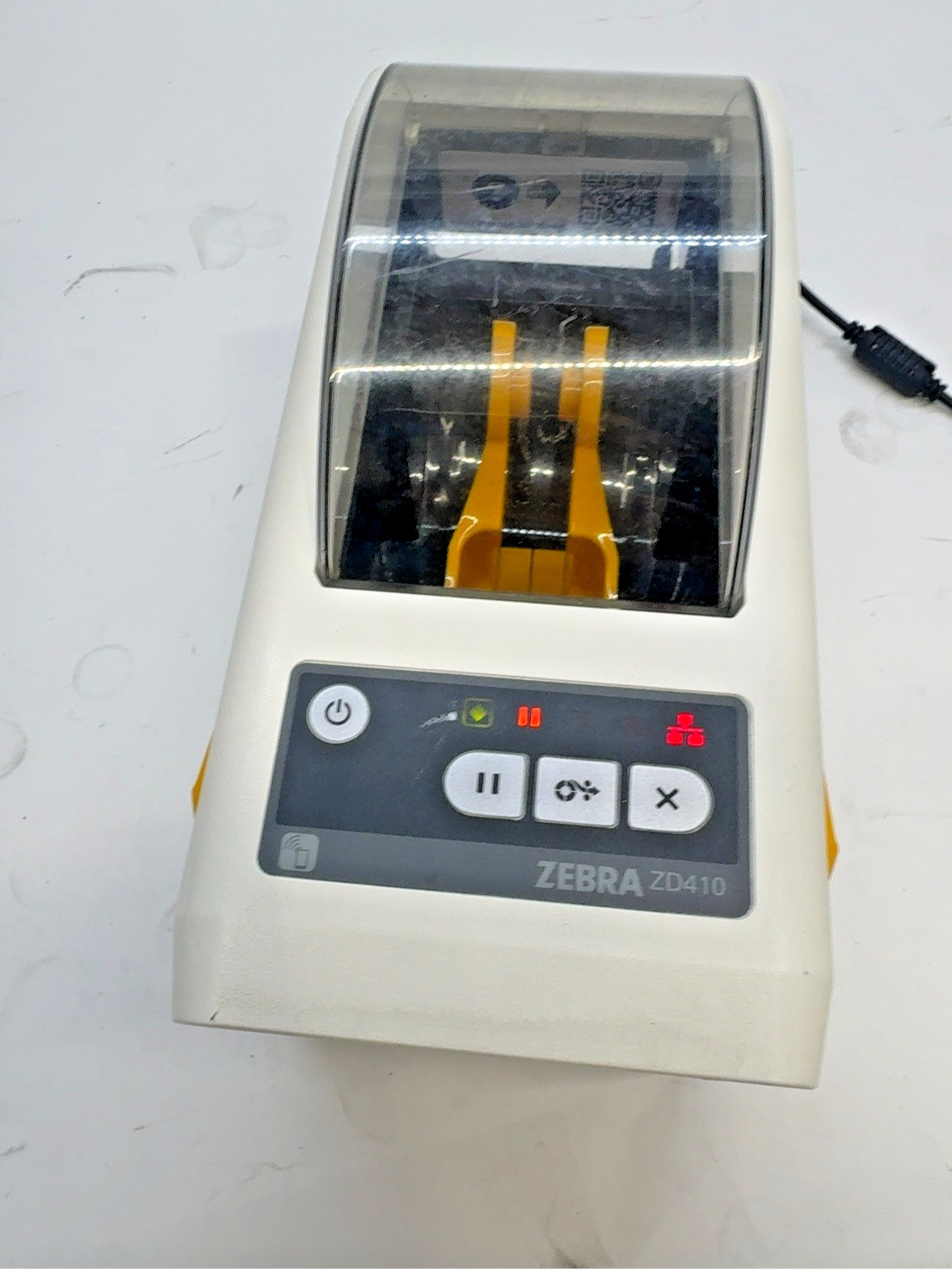 Zebra ZD410 Direct Thermal Label Printer ZD4A1H22-D01W01EZ TESTED T8 E11