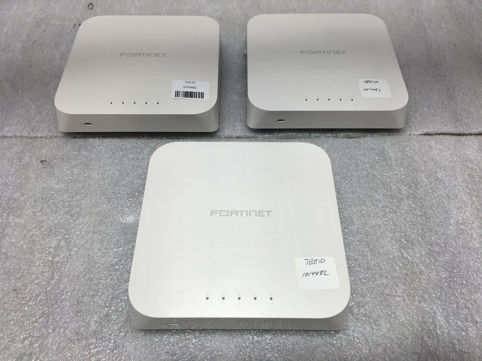 Lot of (3) Fortinet FORTIAP FAP-320B-A POE Wireless Access Points Tested