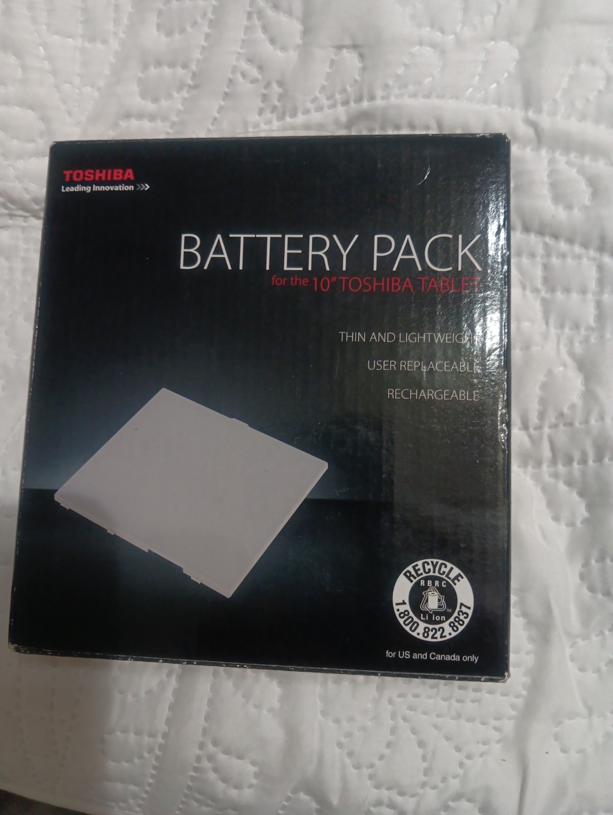 Toshiba Genuine OEM Battery Pack PA3884U-1BRS 10" Tablet New